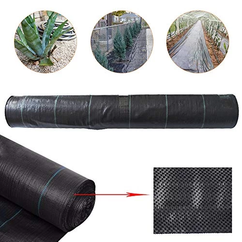 Labworkauto 0575 PP Weed Barrier Fabric Black 3ft300ft 2 Labworkauto 0575 PP Weed Barrier Fabric Black 3ft300ft - Image 2