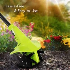 Serene Life 18V Handheld Electric Cordless Tiller – Battery Powered Hand Held Front Tine Soil Cultivator, High Power… -Garden Supply Store 51jk0EexRiL