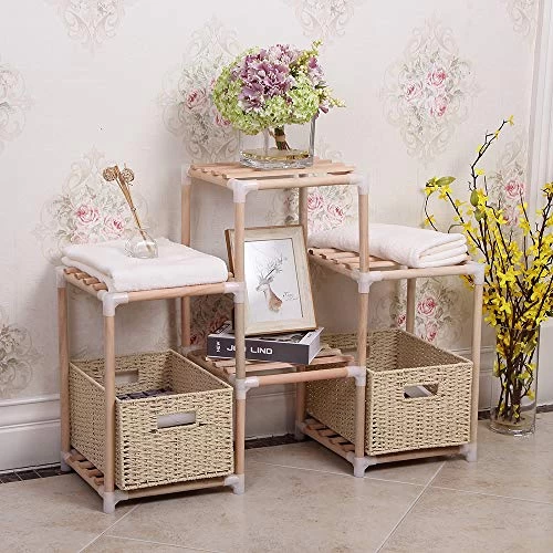 Plant Stand Indoor Flower Stand Wood Storage Rack Pot Racks Multifunctional Display Shelf For Bathroom,Living Room… 2 Plant Stand Indoor Flower Stand Wood Storage Rack Pot Racks Multifunctional Display Shelf For Bathroom,Living Room… - Image 2