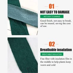 Tree Protector Wrap,Warm Frost Cloth Fruit Plants Bandage Roll Packing For Warm Keeping Moisturizing,Nutrient Protection Wrap During Plant Transplanting (1Pcs) 9 Tree Protector Wrap,Warm Frost Cloth Fruit Plants Bandage Roll Packing For Warm Keeping Moisturizing,Nutrient Protection Wrap During Plant Transplanting (1Pcs) -Garden Supply Store 51kI4tWKduL