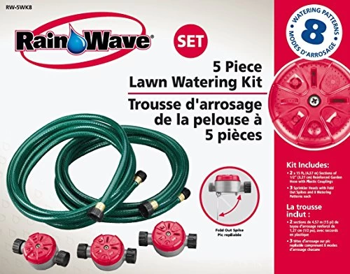 RAINWAVE RW-5WK8 5-Piece Lawn Watering Kit 2 RAINWAVE RW-5WK8 5-Piece Lawn Watering Kit - Image 2