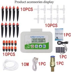 Upgrade Smart Water Pump Solar Garden Automatic Watering Device Outdoor Plants Self Drip Irrigation Solar Energy… -Garden Supply Store 51lS2BwNxVPL