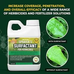 Sprayer’s Surfactant For Herbicides – NonIonic Surfactant For Weed Killer, Foliar, Unwanted Grass, Herbicide – Spreader Sticker – Surfactant Wetting Agent, PetraTools (8 Oz) 11 Sprayer’s Surfactant For Herbicides – NonIonic Surfactant For Weed Killer, Foliar, Unwanted Grass, Herbicide – Spreader Sticker – Surfactant Wetting Agent, PetraTools (8 Oz) -Garden Supply Store 51ll4EQcY4S