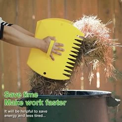 GardenHOME Leaf Scoop /Leaf Hand Rake Garden And Yard Large Sized Multi-use For Leaves,Lawn And Trash Pick-Up (1 Pair… 12 GardenHOME Leaf Scoop /Leaf Hand Rake Garden And Yard Large Sized Multi-use For Leaves,Lawn And Trash Pick-Up (1 Pair… -Garden Supply Store 51lv02m65cL