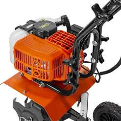 XtremepowerUS Commercial 55CC Tiller Cultivator 2-Cycle Gas Powered Garden Yard Grass Walk Behind Soil Prep Root Dirt… -Garden Supply Store 51n8ERnS3ML