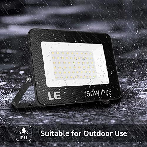 LE LED Flood Light, Super Bright 50W 4200lm Waterproof Outdoor Flood Light, 350W HPS Equivalent Exterior Floodlight… 3 LE LED Flood Light, Super Bright 50W 4200lm Waterproof Outdoor Flood Light, 350W HPS Equivalent Exterior Floodlight… - Image 3