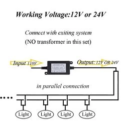 ZUCKEO Low Voltage Landscape Lights LED Well Lights 3W 12V-24V In Ground Lights IP67 Waterproof Low Voltage Landscape… -Garden Supply Store 51nTGuGKl3L