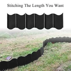 Garden Border Edging,20pcs Lawn Edging Garden Plant Border Fence Decorative Landscape Border – Interlocking Edging… 9 Garden Border Edging,20pcs Lawn Edging Garden Plant Border Fence Decorative Landscape Border – Interlocking Edging… -Garden Supply Store 51oDbh1nm2BL
