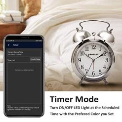 QACA Smart LED Deck Lights Kit WiFi Controlled Color Changeable, Φ1.38“ Outdoor IP67 Waterproof Low Voltage Step Lights… 10 QACA Smart LED Deck Lights Kit WiFi Controlled Color Changeable, Φ1.38“ Outdoor IP67 Waterproof Low Voltage Step Lights… -Garden Supply Store 51pWan4OmqL