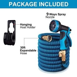 Monyar Garden Hose Expandable Water Hose,Extra Strenght/No-Kink Lightweight/Durable/Flexible/9 Function Spray Hose… -Garden Supply Store 51pzPEhs6JL