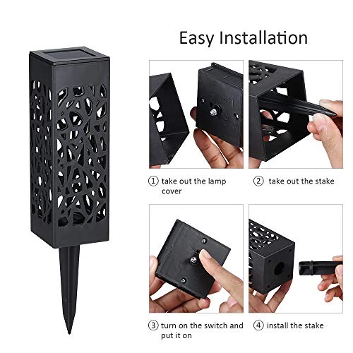 Tomshine Solar Pathway Lights, Solar Powered Outdoor Garden Lights IP65 Waterproof Landscape Lighting For Patio Yard… 4 Tomshine Solar Pathway Lights, Solar Powered Outdoor Garden Lights IP65 Waterproof Landscape Lighting For Patio Yard… - Image 4