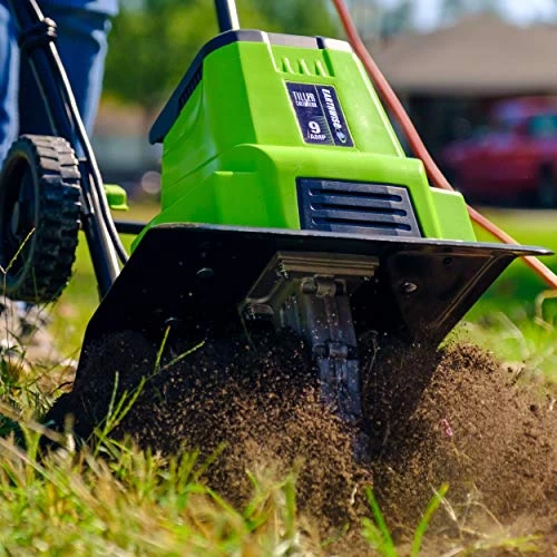 Earthwise TC70090 9-Amp 12-Inch Corded Tiller/Cultivator, Green 2 Earthwise TC70090 9-Amp 12-Inch Corded Tiller/Cultivator, Green - Image 2