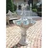 Water Fountain – 5 Foot Tall Portare Acqua Italian-Style Garden Decor Fountain – Outdoor Water Feature