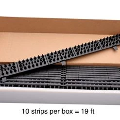 Critter Pricker Raccoon Deterrent Proven Humane Dog Cat Garden Wall Defender And Pest Control 10 Connectable Spikes On… 10 Critter Pricker Raccoon Deterrent Proven Humane Dog Cat Garden Wall Defender And Pest Control 10 Connectable Spikes On… -Garden Supply Store 51rR8j8oaGL