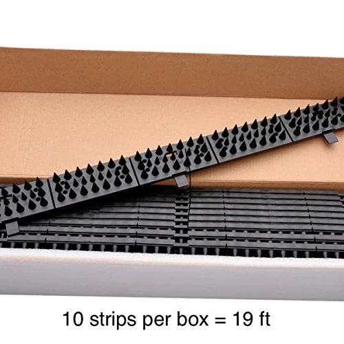 Critter Pricker Raccoon Deterrent Proven Humane Dog Cat Garden Wall Defender And Pest Control 10 Connectable Spikes On… 4 Critter Pricker Raccoon Deterrent Proven Humane Dog Cat Garden Wall Defender And Pest Control 10 Connectable Spikes On… - Image 4