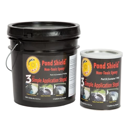 Pond Armor SKU-WHITE-3GA Non-Toxic Pond Shield Epoxy Paint, 3-Gallon, White 1 Pond Armor SKU-WHITE-3GA Non-Toxic Pond Shield Epoxy Paint, 3-Gallon, White