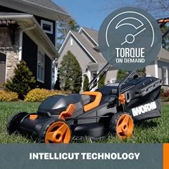 WORX WG779 40V (4.0AH) Cordless 14″ Lawn Mower -Garden Supply Store 51tqJ5PXDZL