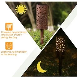 6 Pack Solar Light Outdoor Garden Patio Pathway Landscape Lights Yard Driveway Lawn Walkway Decoration Star Moon Solar… 10 6 Pack Solar Light Outdoor Garden Patio Pathway Landscape Lights Yard Driveway Lawn Walkway Decoration Star Moon Solar… -Garden Supply Store 51tywIUJprL