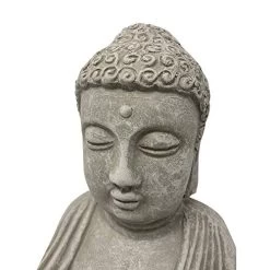 Elly Décor Décor Meditating, 13 Inch Tall Ceramic Handcrafted Budha Decor Indoor And Outdoor Garden Sculptures Buddha… -Garden Supply Store 51ueV1LwKCL