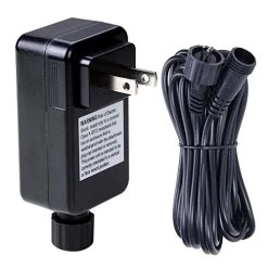 Yescom 10pcs LED Deck Light Kit Waterproof Outdoor Step Stairs Yard Decor Warm White Lamp W/Adaptor -Garden Supply Store 51w4bEGJoUL