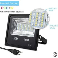 RGB LED Flood Light Color Changing Exterior Light Dimmable Outdoor Lamp,Bluetooth Mesh And APP Control LED Floodlight… 13 RGB LED Flood Light Color Changing Exterior Light Dimmable Outdoor Lamp,Bluetooth Mesh And APP Control LED Floodlight… -Garden Supply Store 51wnTfmj67L