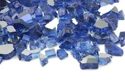 Li Decor 20lb Fire Glass 1/2 Inch High Luster Tempered Fire Pit Glass Fire Glass Rocks For Gas Fireplace,Tuscana Gold… -Garden Supply Store 51xEFHPDhuL