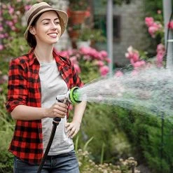 Water Hose Nozzle Spray Nozzle, Heavy Duty Metal Garden Hose Nozzle High Pressure Nozzle With 9 Adjustable Patterns… 13 Water Hose Nozzle Spray Nozzle, Heavy Duty Metal Garden Hose Nozzle High Pressure Nozzle With 9 Adjustable Patterns… -Garden Supply Store 51xMrfaIZiL