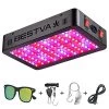 BESTVA 1000W Led Grow Light 2x2ft LM301B Diodes Reflector Full Spectrum LED Growing Lights For Indoor Plants Greenhouse…