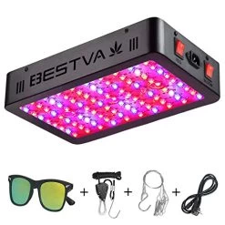 BESTVA 1000W Led Grow Light 2x2ft LM301B Diodes Reflector Full Spectrum LED Growing Lights For Indoor Plants Greenhouse…