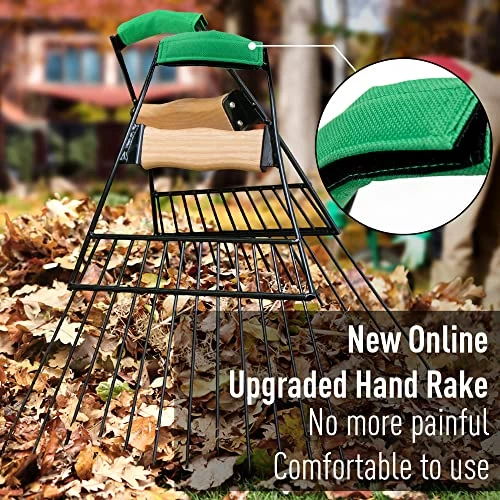 Altdorff Leaf Scoops Steel, Hand Rakes For Picking Up Leaves, Garden Large Leaf Grabber Leaf Claws 2 Altdorff Leaf Scoops Steel, Hand Rakes For Picking Up Leaves, Garden Large Leaf Grabber Leaf Claws - Image 2