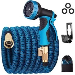 Monyar Garden Hose Expandable Water Hose,Extra Strenght/No-Kink Lightweight/Durable/Flexible/9 Function Spray Hose…