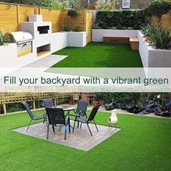 Realistic Artificial Grass Mat,Synthetic Grass Turf,Indoor Outdoor Garden Artificial Grass Turf Lawn Landscape For Pets… -Garden Supply Store 610iAQCzVSL