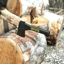 LEXIVON V9 Camping Hatchet, 9-Inch Axe | Ergonomic Grip, Lightweight Fiber-Glass Composite Handle | Protective Carrying… -Garden Supply Store 611a6Z7RoL