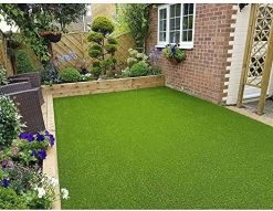 Artificial Grass Turf Patch,Synthetic Lawn Mat With Drainage Holes & Rubber Backing,Fake Grass Turf For Indoor Outdoor… -Garden Supply Store 613rYieDz9L