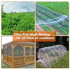 Ultra Fine Garden Mesh Netting, FARAER Plant Covers 8’x24′ Garden Netting For Protect Vegetable Plants Fruits Flowers… -Garden Supply Store 614wF5ddlbL
