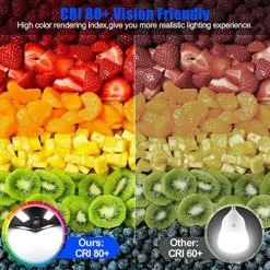 Led Garage Light 2 Pack 80W Aluminum Garage Lights 6000K Garage Light 8000lm Adjustable Four Leaf Garage Lighting… -Garden Supply Store 6174BpqN5ZL