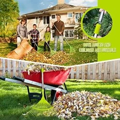 Altdorff Leaf Rake Set, Adjustable Garden Rakes For Leaves, Lawns And Yards, Lightweight Leaf Scoop-Gardening Grabbers… -Garden Supply Store 619efQIl6eL