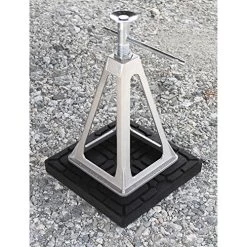 Camco-Universal-Flex-Pads-for-Leveling-Blocks-and-RV-Jack-Pads,-8.5-Inches,-Set-of-2-(44600) -Garden Supply Store 619peSQ2BKBL