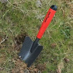 FLORA GUARD 6 Piece Garden Tool Sets – Including Trowel,5-Teeth Rake,9-Teeth Leaf Rake,Double Hoe 3 Prongs, Cultivator… -Garden Supply Store 61BSeTec5VL