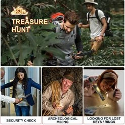 Pinpointer Metal Detector 360-degree Searching IP68 Water-Resistant (Orange) -Garden Supply Store 61CfcGySoVL