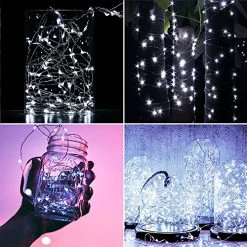 ER CHEN Fairy Lights Plug In, 33Ft/10M 100 LED Starry String Lights Outdoor/Indoor Waterproof Copper Wire Decorative… -Garden Supply Store 61Cq0 Wq1oL