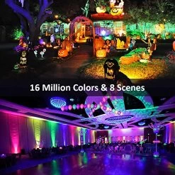 Novostella 2 Pack 20W Smart LED Flood Lights, RGBCW, 2700K-6500K, 2000LM, WiFi Outdoor Dimmable Color Changing Stage… 10 Novostella 2 Pack 20W Smart LED Flood Lights, RGBCW, 2700K-6500K, 2000LM, WiFi Outdoor Dimmable Color Changing Stage… -Garden Supply Store 61E8 wD4OQL