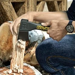 LEXIVON V9 Camping Hatchet, 9-Inch Axe | Ergonomic Grip, Lightweight Fiber-Glass Composite Handle | Protective Carrying… -Garden Supply Store 61EwgxHHFcL