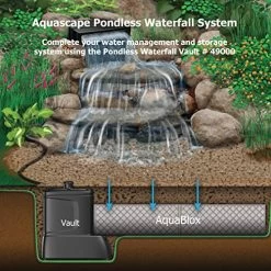 Aquascape Water Storage Module Block System For Pondless/Waterfall/Garden Drainage, Large, 32 Gallon -Garden Supply Store 61F1EATVPZL