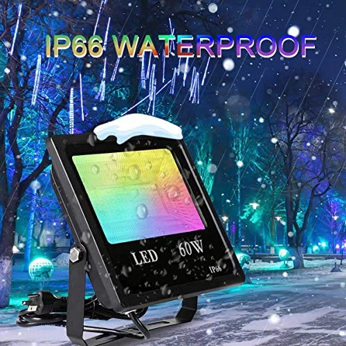 RGB LED Flood Light Color Changing Exterior Light Dimmable Outdoor Lamp,Bluetooth Mesh And APP Control LED Floodlight… 6 RGB LED Flood Light Color Changing Exterior Light Dimmable Outdoor Lamp,Bluetooth Mesh And APP Control LED Floodlight… - Image 6