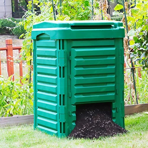 Solution4Patio Outdoor Composting Bin, 89-Gallon (336L), Bac De Compostage Exterieur, Eco-Master Polypropylene Composter… 2 Solution4Patio Outdoor Composting Bin, 89-Gallon (336L), Bac De Compostage Exterieur, Eco-Master Polypropylene Composter… - Image 2