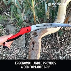 Corona RS 7265 Razor Tooth Folding Pruning Saw, 10-Inch Curved Blade -Garden Supply Store 61JejUB45EL