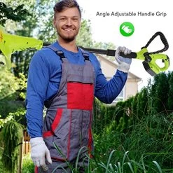 Serene Life 18V Handheld Electric Cordless Tiller – Battery Powered Hand Held Front Tine Soil Cultivator, High Power… -Garden Supply Store 61KnRny2nPL