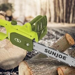 Sun Joe SWJ699E 14″ 9 Amp Electric Chain Saw, Green -Garden Supply Store 61NE1OJgndL