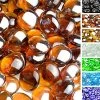 Onlyfire Reflective Fire Glass Drops For Natural Or Propane Fire Pit, Fireplace, Or Gas Log Sets, 10-Pound, 1/2-Inch…